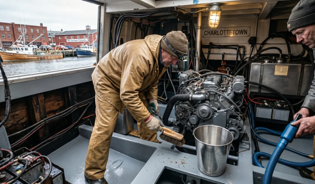 Boat bilge cleaning service in Prince Edward Island