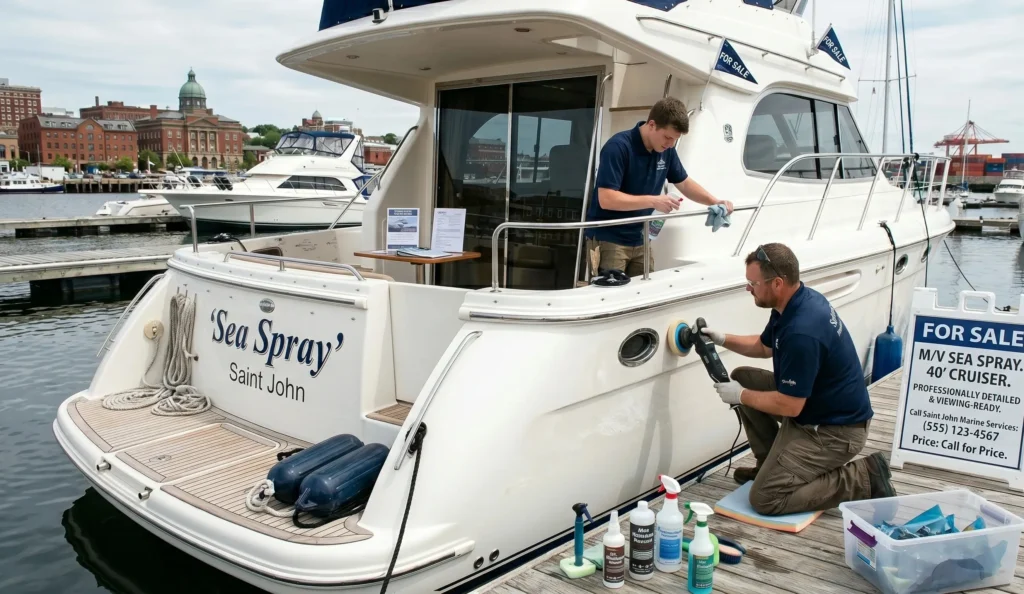 Boat sale preparation service in Prince Edward Island