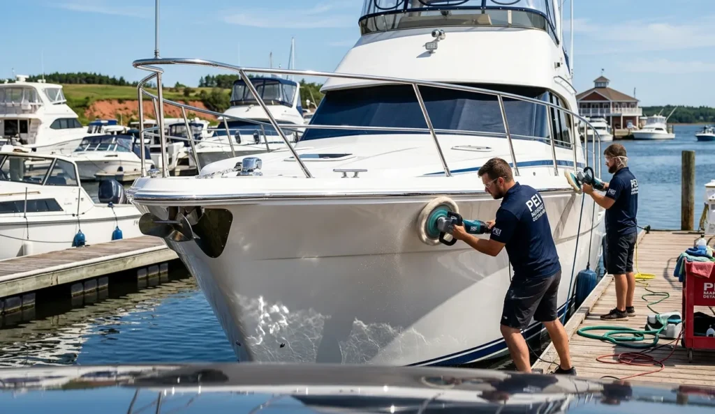 High-speed buffing PEI coastal areas